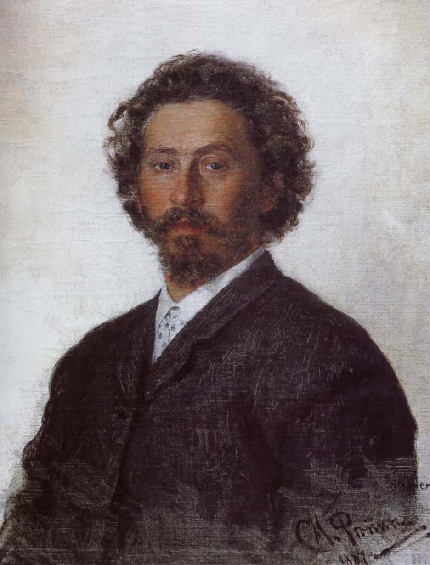 Ilia Efimovich Repin Self-portrait Norge oil painting art